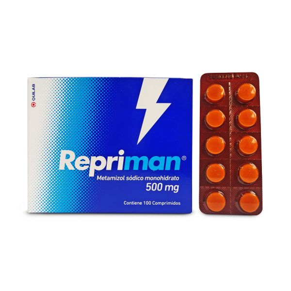 REPRIMAN 500MG COMPRIMIDOS CJAX100