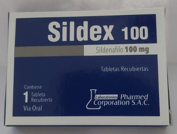 SILDEX 100MG  tabletas recubiertas