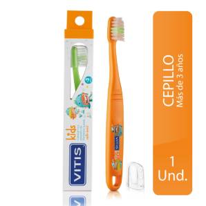 Cepillo Dental Vitis Kids - Blíster 1 UN