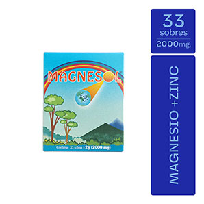 Magnesol polvo cjax33 sachet