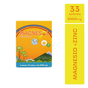 Magnesol Limon polvo cjax33 sachet