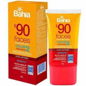 Bloqueador Bahia FPS 90 Faces 2 Fcox60g