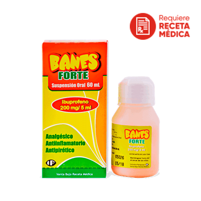 Banes Forte 200mg5ml Suspensión Oral