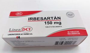 Irbesartan 150 mg Caja por 50 Tabletas Ac Farma