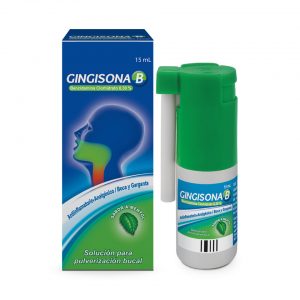 Gingisona B Solución fcox15ml para pulverización bucal