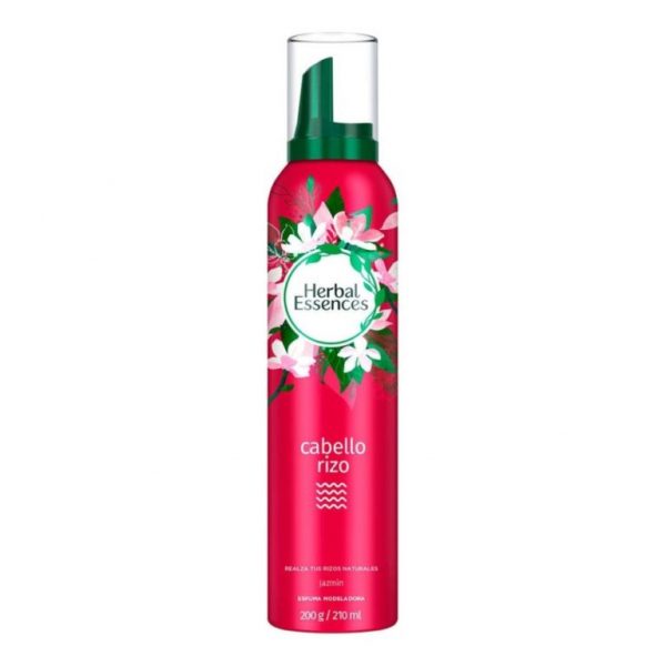 ESPUMA MOLDEADORA HERBAL ESSENCES CABELLO RIZO 200G/210ML