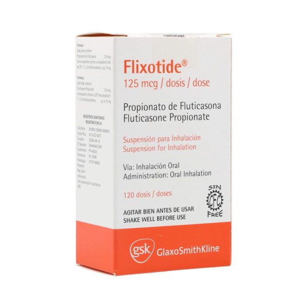 Flixotide 125 Mcg/ Dosis Suspensión para Inhalación