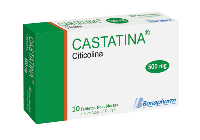 Castatina 500mg (Citicolina) Tableta – Cajax 10und