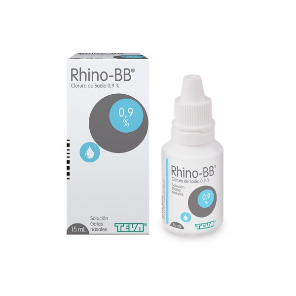 Rhino-BB 0.9% Solución Gotas Nasales - Frasco 15 ML