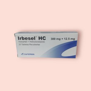 Irbesel HC 300 mg+12.5MG Tabletas recubiertas cjax20