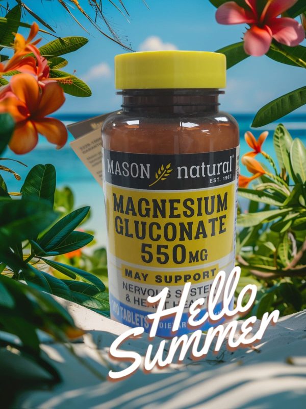 Magnesium Gluconate 550mg fcox100