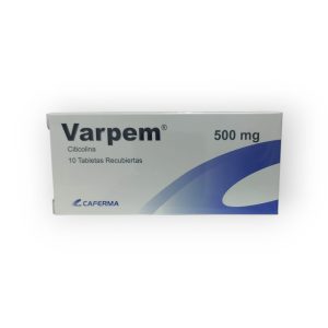 Varpem 500mg tabletas recubiertas cjax10 Citicolina