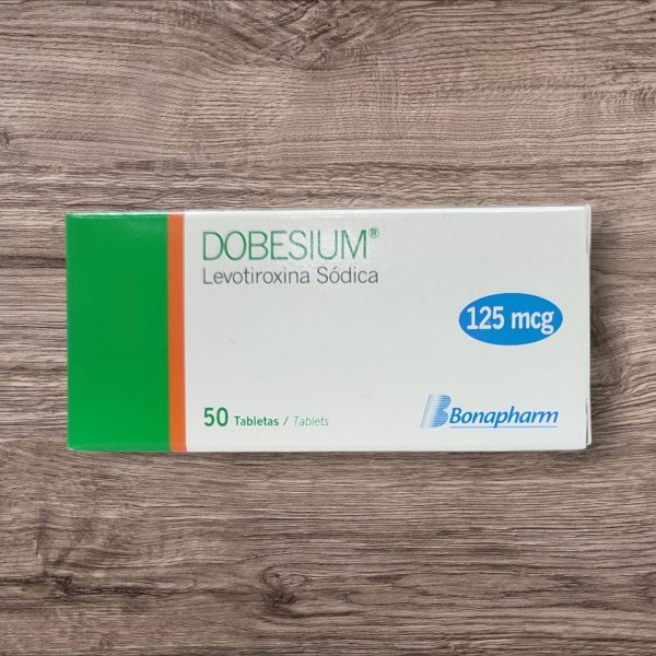 DOBESIUM 125mcg TAB CJAX50 levotiroxina sódica