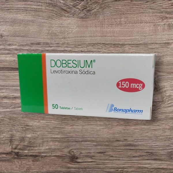 DOBESIUM 150mcg TAB CJAX50 levotiroxina sódica