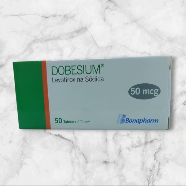 DOBESIUM 50mcg TAB CJAX50 levotiroxina sódica
