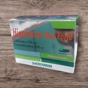 HIGANATUR MAX FORTE CAP BLANDAS CJAX60 Silimarina 150mg+Fosfatidilcolina 150mg