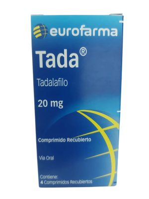 Tada 20mg comp recub via oral cjax4 tadalafilo