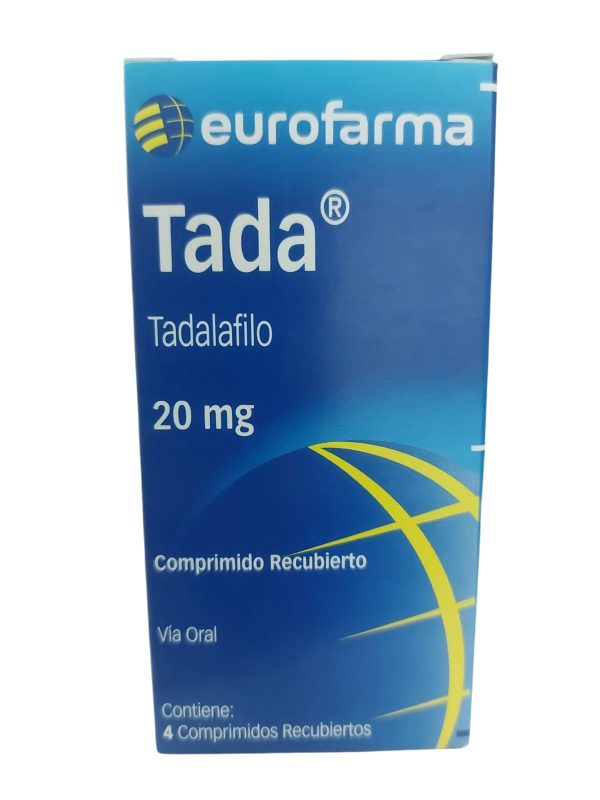 Tada 20mg comp recub via oral cjax4 tadalafilo