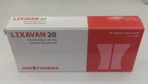 LIXAVAN 20MG TAB REC CJAX10 Rivaroxaban