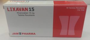 LIXAVAN15MG TAB REC CJAX10 Rivaroxaban