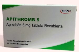 Apithromb 5mg tab rec cja x 30 Apixaban